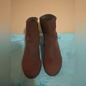 Sorel Dark Brown Ankle Booties